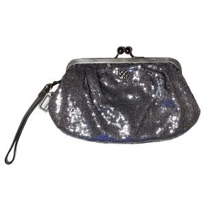 Coach Sequined Clutch